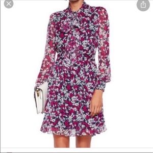 Diane Von Furstenberg silk neck tie dress